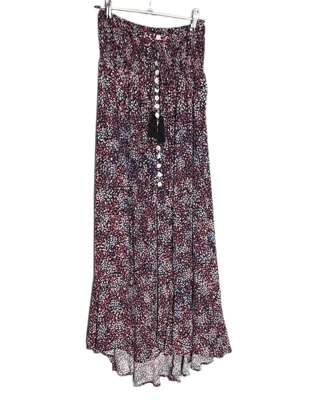 Rachel Zoe Strapless Dress Tasseled Drawstrings Elastic Bust- See Measurements